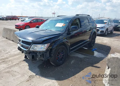 2015 Dodge Journey Sxt из США, поврежденный, VIN 3C4PDCBGXFT708248